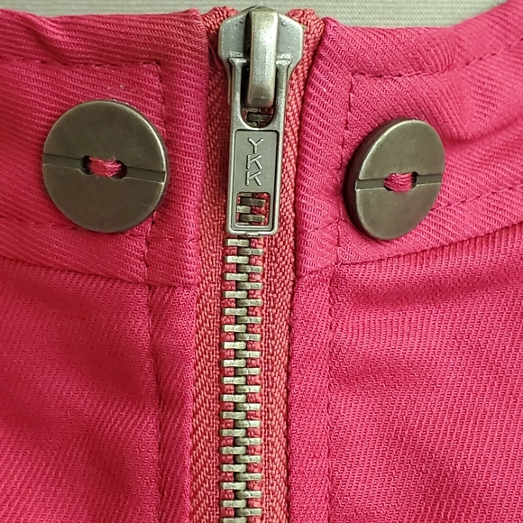 PINKISH RED ☆ CROPPED ☆ ZIP FRONT JACKET ☆ 1X ☆  NWOT - Picture 5 of 12